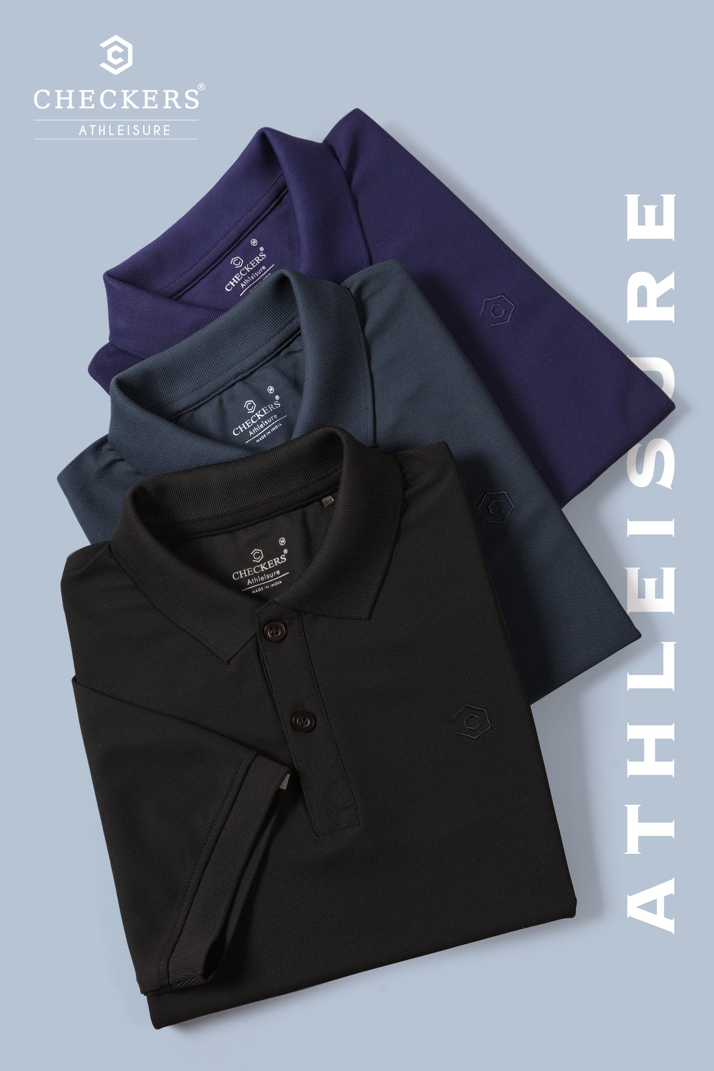 Ch Athleisure Polo Hs, Style No: (1846-1855) Box Of 10 Pcs