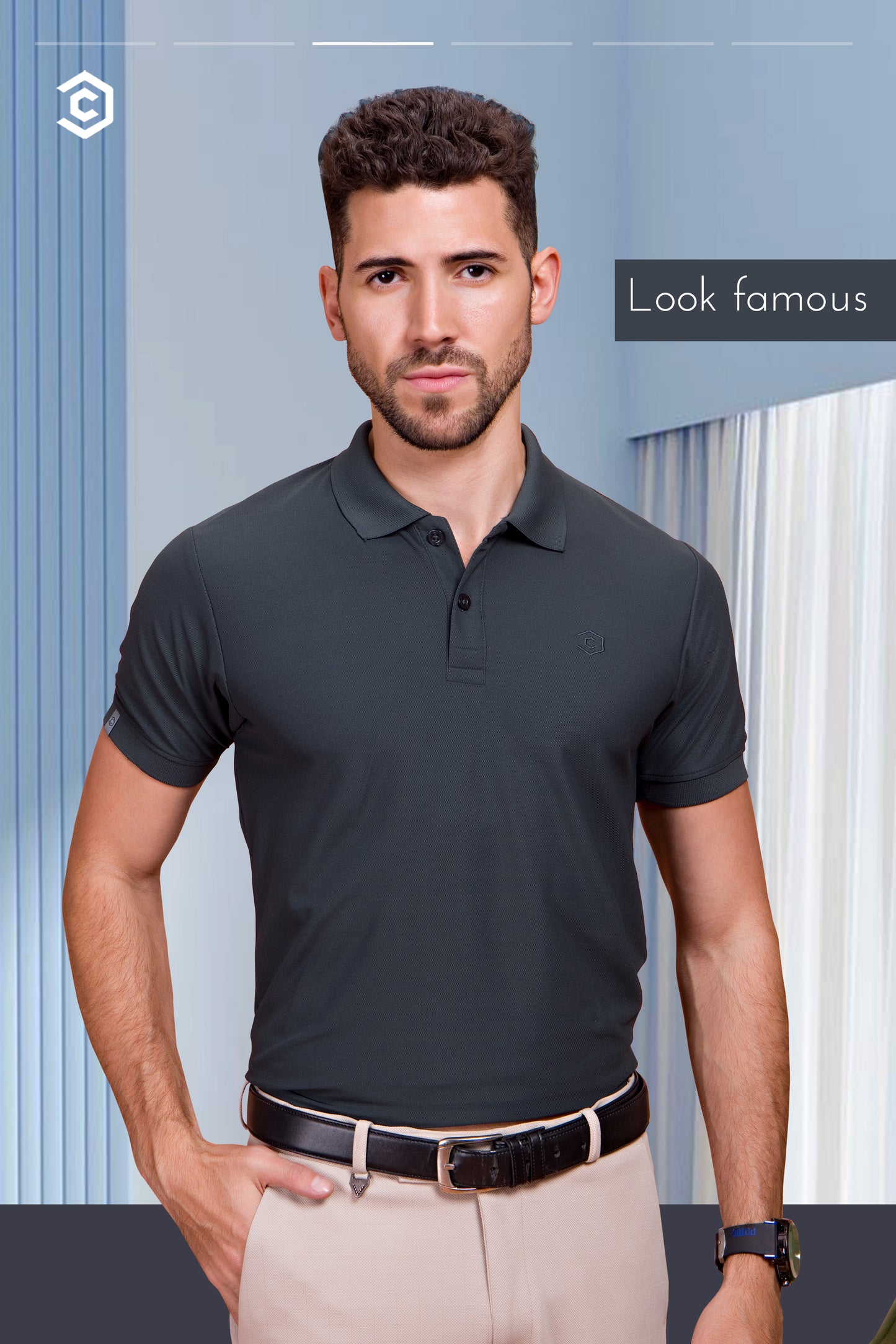 Ch Athleisure Polo Hs, Style No: (1846-1855) Box Of 10 Pcs