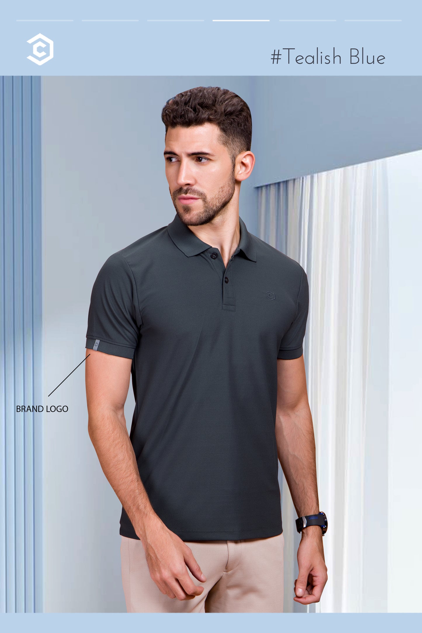 Ch Athleisure Polo Hs, Style No: (1846-1855) Box Of 10 Pcs