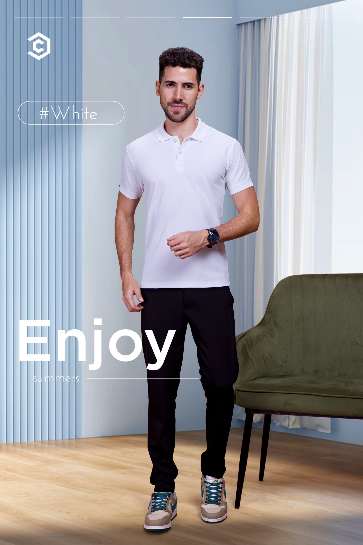 Ch Athleisure Polo Hs, Style No: (1846-1855) Box Of 10 Pcs
