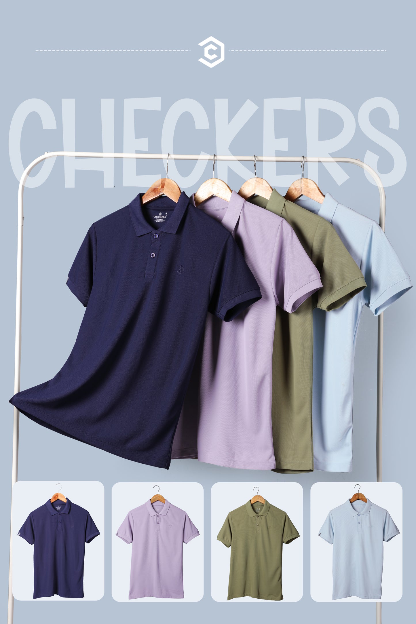 Ch Athleisure Polo Hs, Style No: (1846-1855) Box Of 10 Pcs