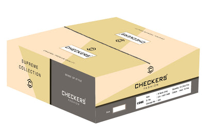 Checkers Core Rn Hs, Style No: (1487-1496) Box Of 10 Pcs