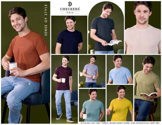 Checkers Core Rn Hs, Style No: (1487-1496) Box Of 10 Pcs