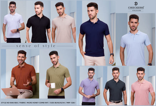 Ch Athleisure Polo Hs, Style No: (1846-1855) Box Of 10 Pcs